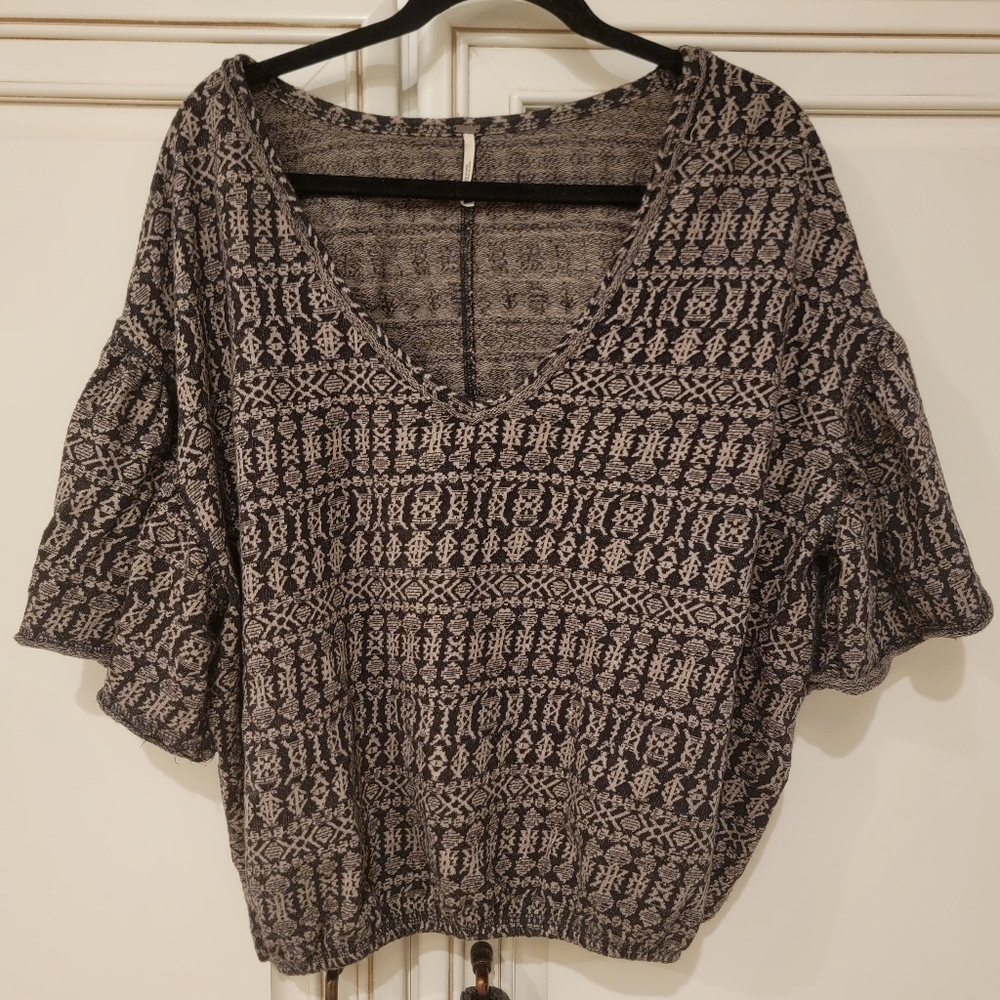 FREE PEOPLE short sleeve top